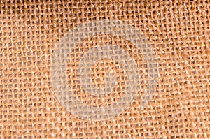 Background of the old sackcloth