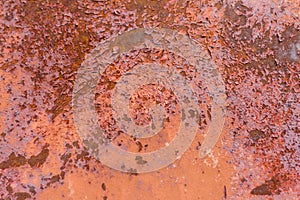 Texture of old rusty metal,old iron wall