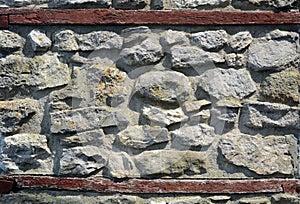 Texture of old stone wall as background