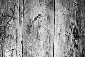 Texture of old vertical wooden planks