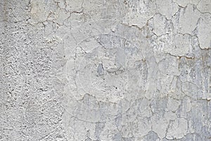 Texture of the old vintage wall with cracked paint