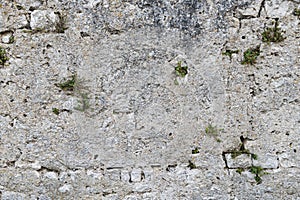 Texture of an old wall made from stone