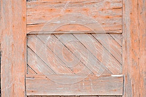 Texture of old wooden door