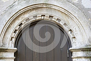 Texture, Old wooden door from medieval era.