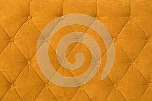 Texture of orange padding photo