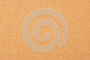 Texture of orange sponge background
