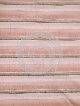 texture, pattern, background of white, cream and brown striped fabric with vintage style