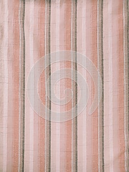 texture, pattern, background of white, cream and brown striped fabric with vintage style