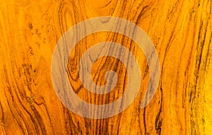 Texture and pattern of gold teak wood
