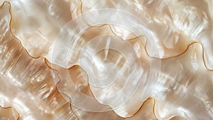 Texture of pearl shell. Natural nacre, pearlescent background. AI generated