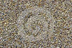 Texture of Pebble Dash Render on an External Wall