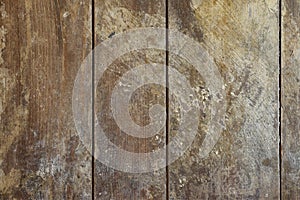 Texture photo of rustic weathered barn wood with stains