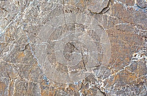 Texture of a pile of mountain stones