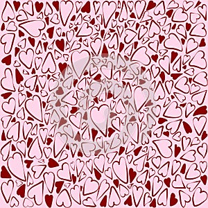 Texture. Red_hearts.