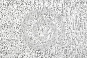 Texture plaster stucco background, white wall, rough putty