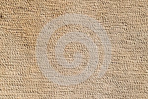 Texture of processed ancient marble block. Traces of ancient