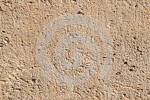 Texture of processed ancient marble block. Traces of ancient