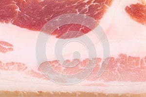 Texture of raw pork meat background close up