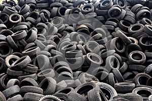 Texture of recycling tires