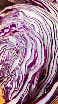 texture red cabbage