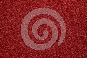 The texture of the red carpet dense.