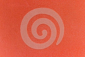 Texture of red nylon fabric