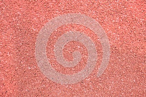 Texture of Red Rubber Racetrack