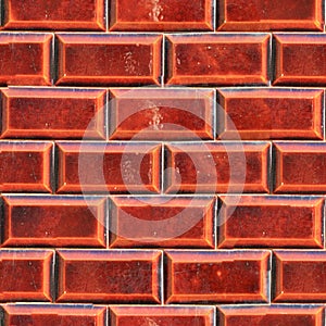 Texture red tiles, background photo with high qualit