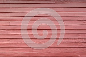 Texture of red wood Lath wall background