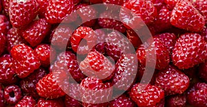 The texture of ripe razz