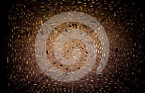 The texture of the road with patterns of river stones. background