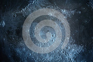 Moon surface texture close up photo