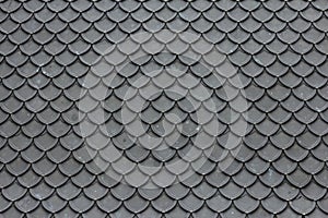 Texture of roof in pattern design