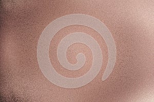 Texture of rose gold brushed metallic wall, abstract pattern background