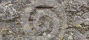 Texture of rough natural stone close-up