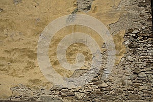 Texture of Rough old wall background