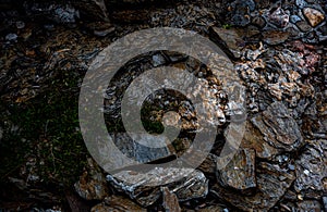 Texture rough stone background, strength, groove, corrosion background imageTexture rough stone background, strength, groove, corr