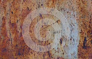 Texture of rust on old grunge metal surface background