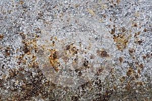 Texture: Rust pitted, corroded, galvanised steel surface. 7