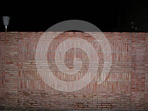 Texture brick chalet photo