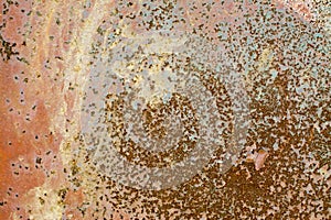 Texture of rusty iron