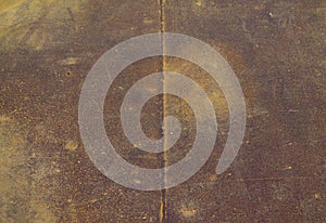 Texture of rusty metal sheet