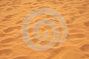 The texture of sand in the desert as a natural background.