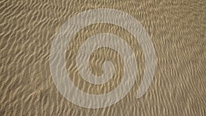Texture of a sand dunes near Corralejo on Fuerteventura