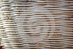 Texture of the side of a basket photo