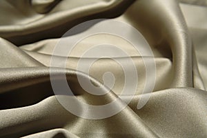 Texture of silvery fabric