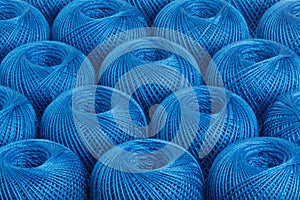 Texture of skeins of yarn.