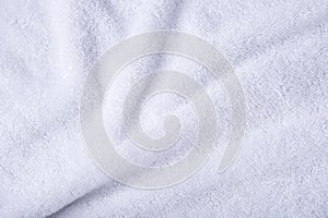 Texture of soft cotton fluffy towel as a beautiful background