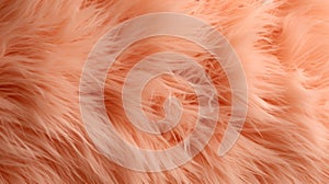 texture soft peach furry surface, banner, copy space