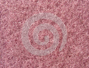 Texture of soft pink fleecy fabric